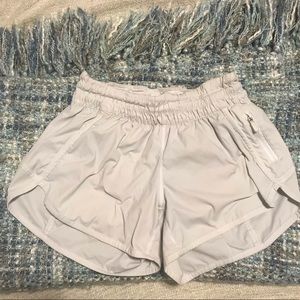 White Lululemon Shorts